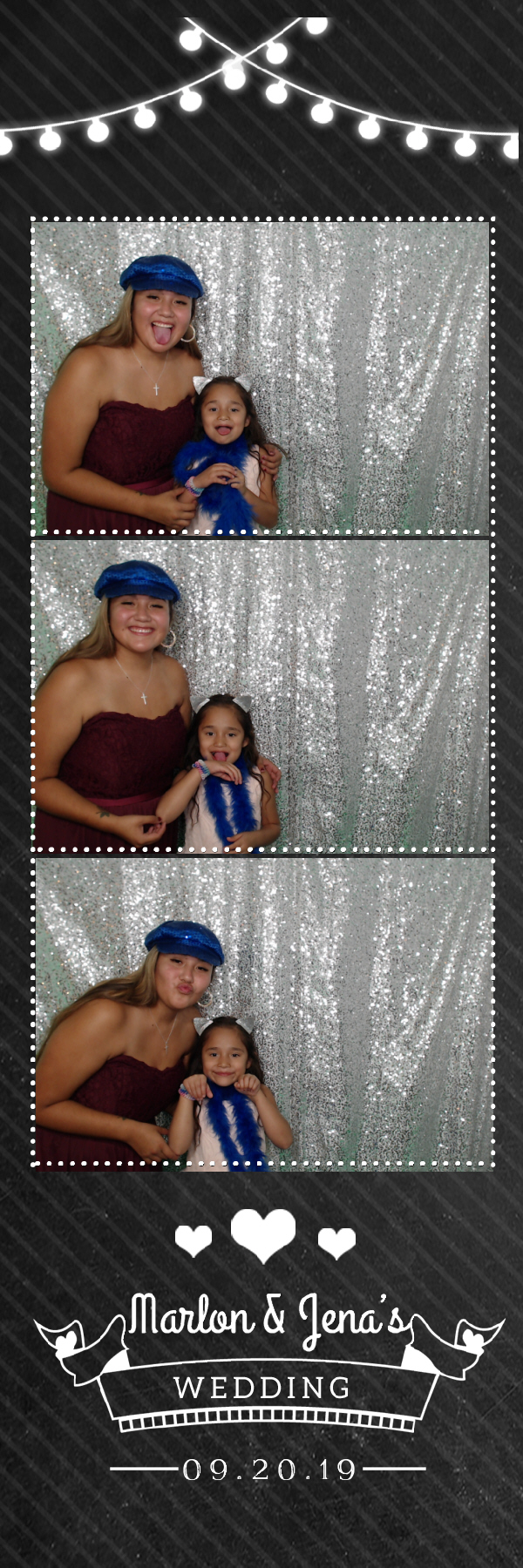 Jena and Marlon's Wedding | View more photos from the event at gallery.photoboothbillings.com/u/PhotoBoothBillings/Jena-and-Marlons-Wedding
